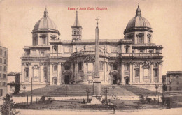 ITALIE - Roma - Santa Maria Maggiore  -  Carte Postale Ancienne - Otros Monumentos Y Edificios