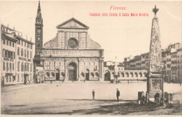 ITALIE - Firenze - Facciata Della Chiesa Di Santa Maria Novella -  Carte Postale Ancienne - Firenze (Florence)