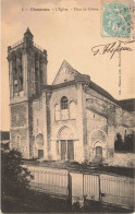 FRANCE - Champeaux - L'Eglise - Place Du Cloître -  Carte Postale Ancienne - Melun