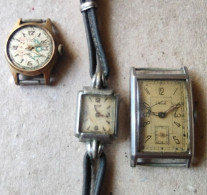 Drei Vintage Uren - Tissot , Provita Und Slava ( AU ) - Other & Unclassified