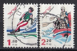 ISRAEL 1459-1460,used,falc Hinged - Ski Nautique