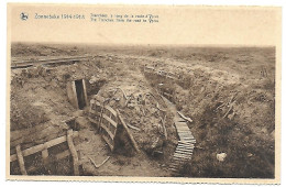 CPA Zonnebeke 1914-1918, Tranchées Le Long De La Route D'Ypres - Zonnebeke