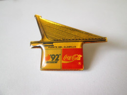 Coca Cola Expo'92 Sevilla Badge Size=32 X 30 Mm - Coca-Cola