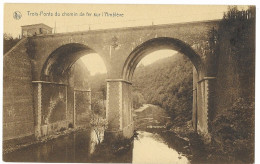 Trois-Ponts Du Chemin De Fer Sur L'Amblève - Trois-Ponts