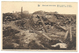 CPA Gheluvelt 1914-1918, Après La Bataille - Les Abris - Zonnebeke