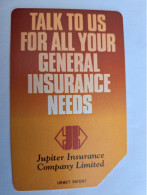 PAKISTAN  TELIPS /  CARD RS 100 URMET SYSTEM  /JUPITER INSURANCE COM/ ADVERTISING CARD  / USED        ** 15007** - Pakistan