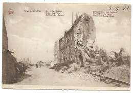 CPA Nieuport-Bains, Après La Guerre, Bibliothèque Rue Longue - Nieuwpoort