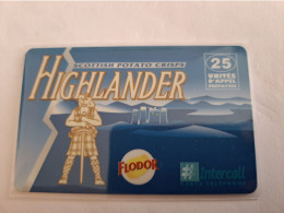 FRANCE/FRANKRIJK  /PREPAID  /INTERCALL/ HIGHLANDER / SCOTTISCH POTATO CHIPS/ 25 UNITS/  / MINT CARD        ** 15014** - Mobicartes (GSM/SIM)