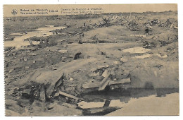 CPA Ruines De Nieuport, 1914-18, Chemin De Nieuport à Westende - Nieuwpoort
