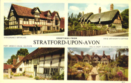WARWICKSHIRE, STRATFORD-UPON-AVON, SHAKESPEARE'S BIRTHPLACE, ANNE HATHAWAY'S COTTAGE, UNITED KINGDOM - Stratford Upon Avon