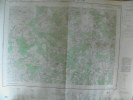 CARTE GEOGRAPHIQUE - Le Monastier N° 7-8 - Villages Quatre Angles Sont Les Etables Soutron Les Jalades Le Chambon - Cartes Topographiques
