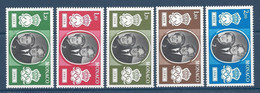 Monaco - YT N° 1265 à 1269 ** - Neuf Sans Charnière - 1981 - Unused Stamps