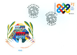 Slovakia - 2023 - Europa CEPT - Peace - FDC (first Day Cover) - FDC