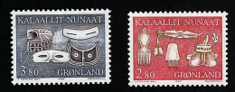 1987 Old Artifacts  Michel GL 174 - 175 Stamp Number GL 165 - 166 Yvert Et Tellier GL 162 - 163 Xx MNH - Unused Stamps