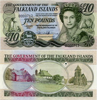 FALKLAND IS.       10 Pounds       P-18       1.1.2011       UNC - Isole Falkland