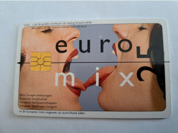 NETHERLANDS  CHIPCARD /HFL 25,00 / EUROMIX 2 LADYS TONGUE  /     /  USED  CARD    ** 15028** - Zonder Classificatie