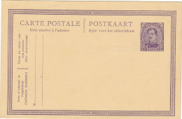 BELGIO  - BELGIUM - INTERO POSTALE - NUOVO - Autres & Non Classés