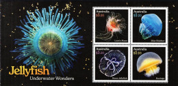 Australia - 2023 - Underwater Wonders - Jellyfish - Mint Stamp Sheetlet - Ungebraucht