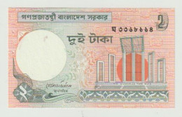 Banknote Bangladesh 2 Taka 1988 UNC - Bangladesh