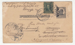 US Postal Stationery Postcard Posted 1908 Ashland To Germany B220820 - 1901-20