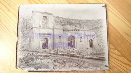 SAINT PIERRE DE LA MARTINIQUE CATHEDRALE NOTRE DAME DE L ASSOMPTION ERUPTION MONTAGNE PELEE - PHOTO HENRI CUNGE 24X18 CM - Sonstige & Ohne Zuordnung