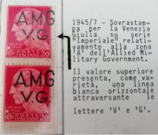 1945-47 Venezia Giulia MNH Varietà - Neufs