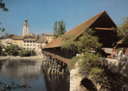 Olten.  Alte Holzbruche Uber Die Aare - Olten