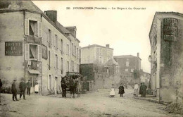 FRANCE - Pouzauges - Départ Du Courrier - L 146590 - Pouzauges