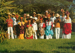 CPSM Martinique-Marin-Groupe Folklorique D'enfants-Fleurs De Cannelle-Thaly     L2353 - Le Marin