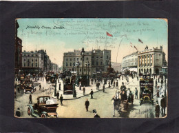 124046          Regno   Unito,    Piccadilly    Circus,      London,   VG  1922 - Piccadilly Circus