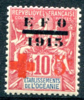Ets De L'Océanie     39 *   - Unused Stamps