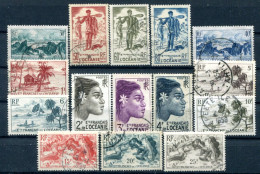 Ets De L'Océanie        Divers Oblitérés De La Série 182/200 - Used Stamps
