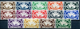 Ets De L'Océanie      155/168 ** - Unused Stamps