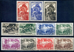 Guinée         158/168 * - Unused Stamps