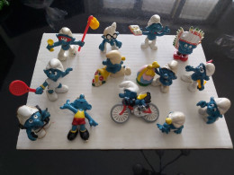 LOTTO 13 PUFFI PEYO ANNI 1979 1980 SMURFS GERMANY GERMANIA - Personaggi