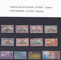 - ÄGYPTEN - EGYPT - LUFTPOST - FLUGPOST - AIR MAIL - POSTE AERIENNE 1933 - RESTSAMMLUNG - Poste Aérienne