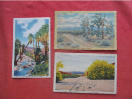 Lot Of 3 Cards-- Publisher Willard.   Palm Springs  California > Palm Springs  Ref 6167- - Palm Springs