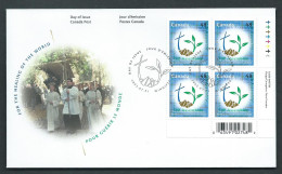 Canada # 1992 L.R. P.B. & Barcode FDC - Lutheran World Federation Tenth Assembly - 2001-2010