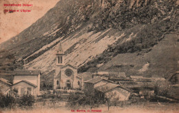 Beauregard-Baret (Drôme) La Place Et L'Eglise - Cliché Poreaud - Other & Unclassified