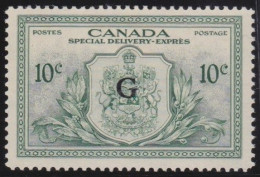 Canada     .    SG  .    OS 14        .    *     .        Mint-hinged - Surchargés