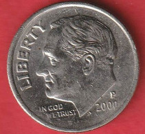 N° 89 - USA ONE DIME 2000 P ROOSEVELT - Other & Unclassified