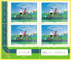 Coin Daté Neuf** Du 17.05.23 HÉL.-1 520656 - 100 Ans De La Fédération Française De Cyclotourisme - France 2023 - 2020-…