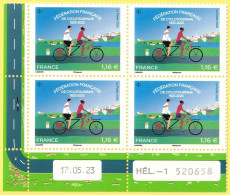 Coin Daté Neuf** Du 17.05.23 HÉL.-1 520658 - 100 Ans De La Fédération Française De Cyclotourisme - France 2023 - 2020-…