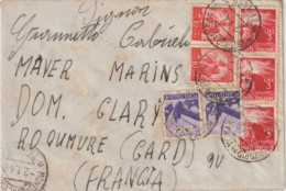 ITALIE - 1948 - ENVELOPPE De MONTORIO AL VOMANO => ROQUEMAURE (GARD) - Poststempel