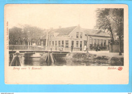 Den Helder Brug Over Het Kanaal Voor 1905 RY55639 - Den Helder