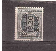 BRUXELLES 1926 BRUSSEL - Typo Precancels 1922-31 (Houyoux)