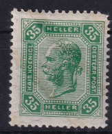 AUSTRIA 1904 - MLH - ANK 114 - Unused Stamps