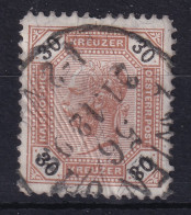 AUSTRIA 1891 - Canceled - ANK 65 - Lz 12 1/2 - Oblitérés