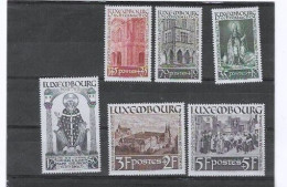 LUXEMBOURG Nº 300 Al 305 - 1921-27 Charlotte Frontansicht