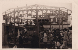 Real Photo Merry Go Round Carnival  . Manege Fete Foraine - Manifestazioni